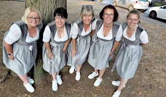 Die 'M&auml;dels' der Gr&auml;venwiesbacher Musikanten 2026